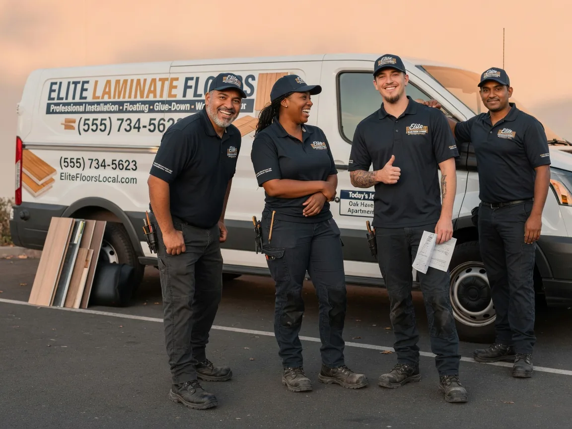 Laminate flooring installation company in Hico, TX